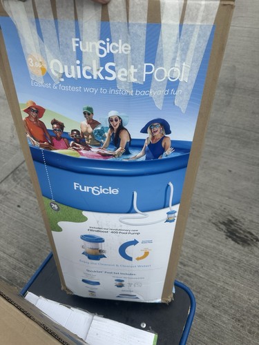 Funsicle quickset pool 12ft - quickset,
