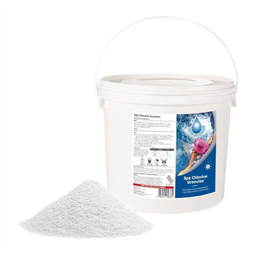 Chlorine granules 5kg hot tub - granules,
