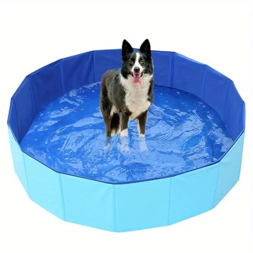 Foldable dog swimming pool pet - swimming,