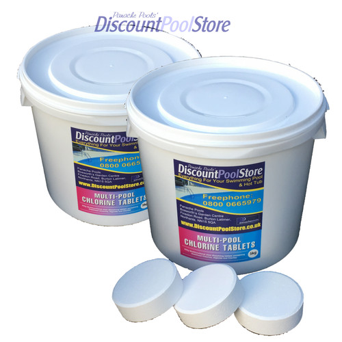 Multi pool chlorine tablets - multi,