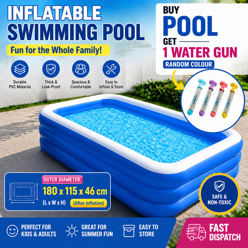 Large family swimming pool - large,