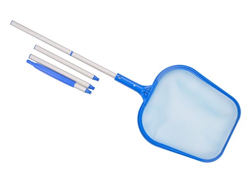 Swimming pool leaf skimmer - skimmer, net