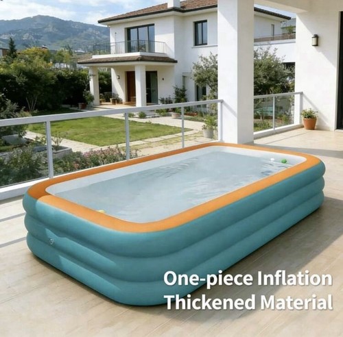 Inflatable swimming pool - swimming,